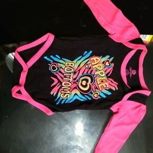 Apple Bottoms baby onesie